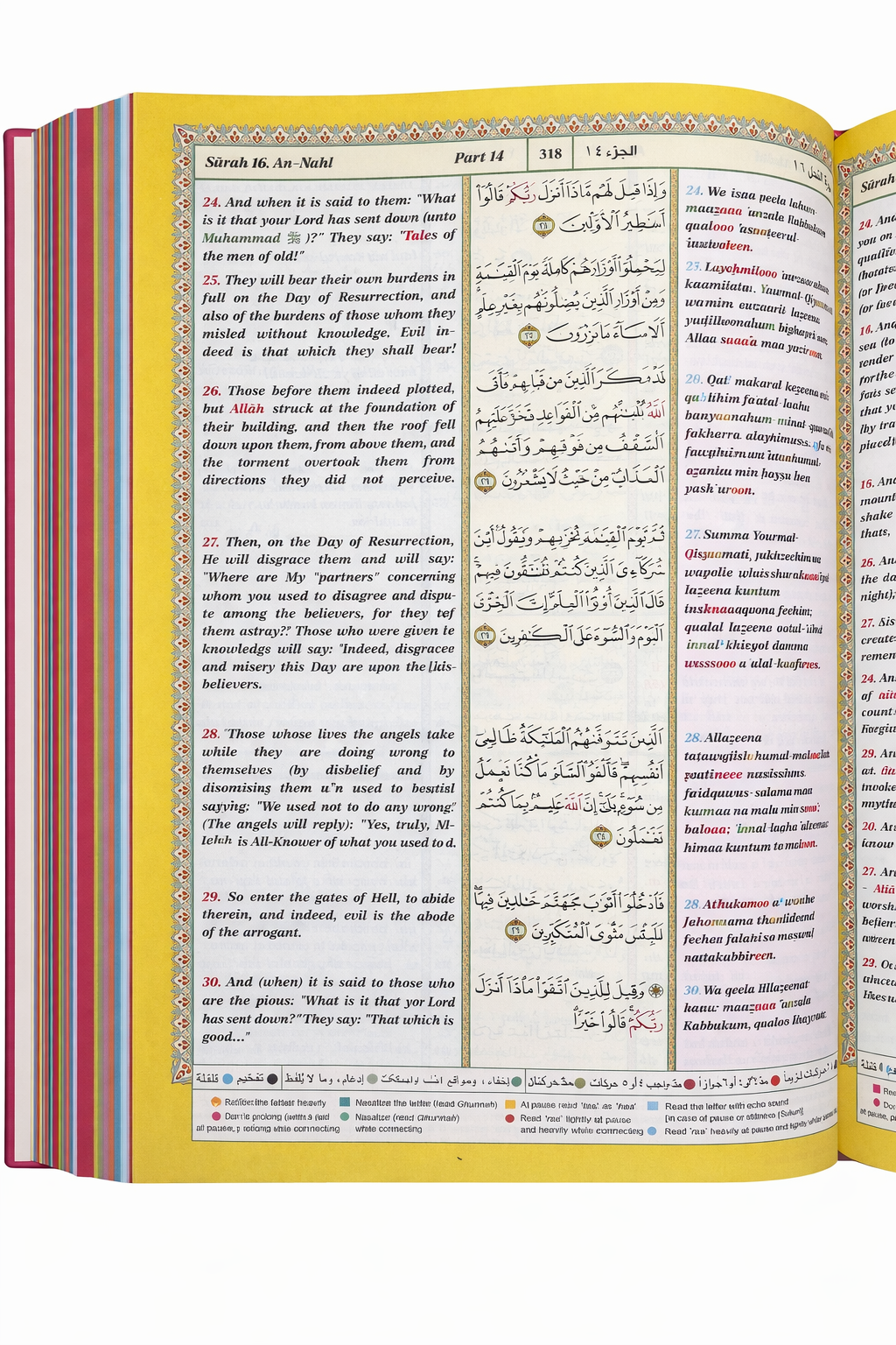 Qur’an met Vertaling & Transliteratie – Luxe Editie Green