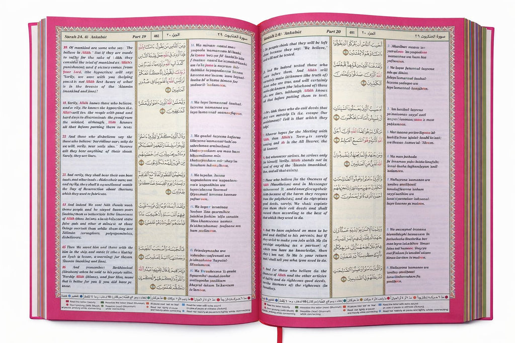 Qur’an met Vertaling & Transliteratie – Luxe Editie Black