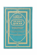 Qur’an met Vertaling & Transliteratie – Luxe Editie Aqua Blue (small size)